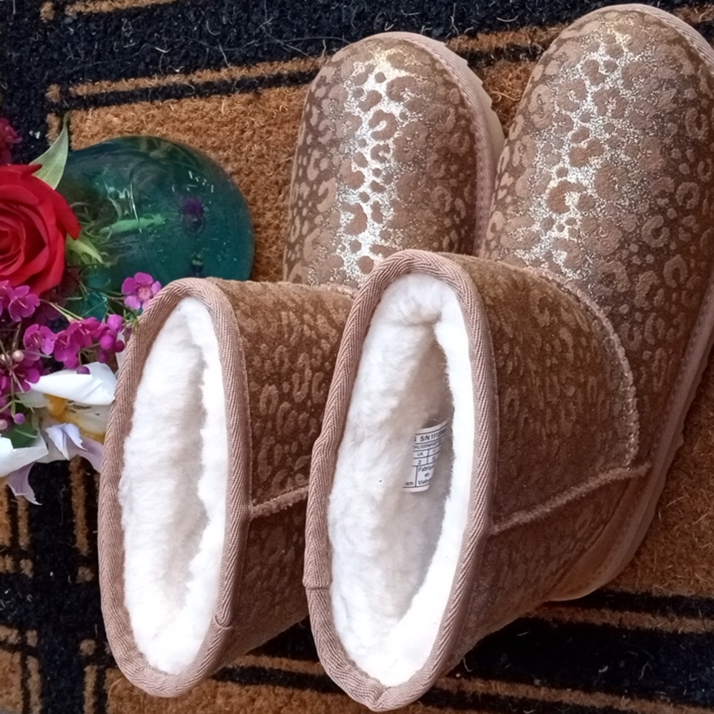 UGG crop boots